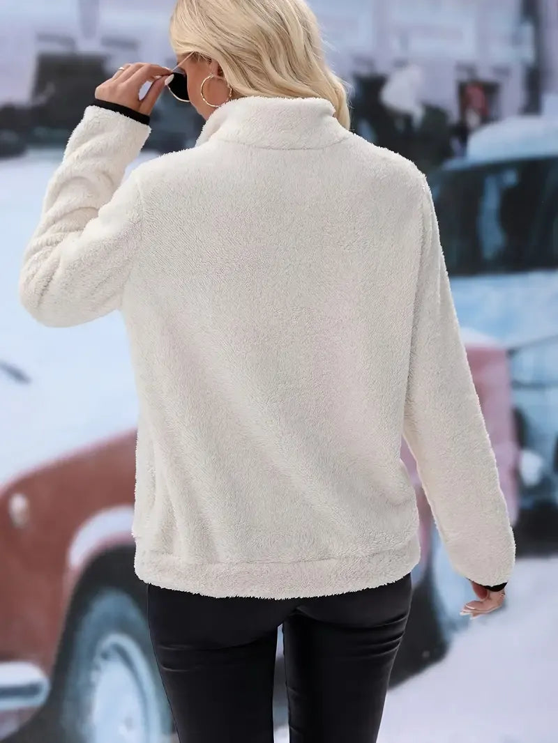 Essenzo – Sudadera con cremallera Zia Quarter Zip
