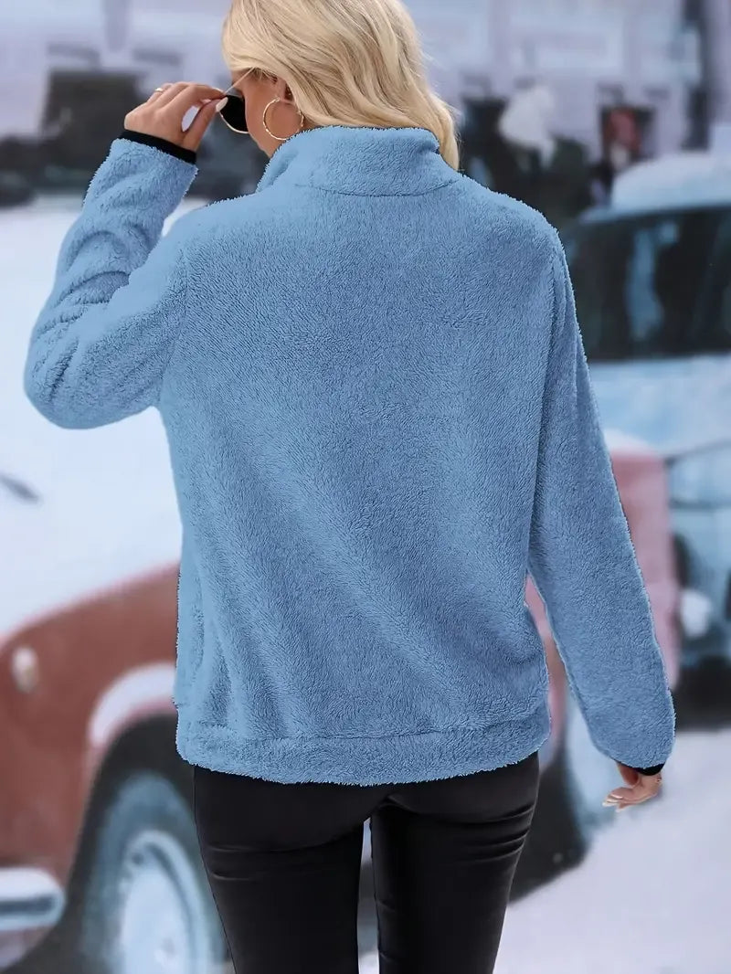 Essenzo – Sudadera con cremallera Zia Quarter Zip
