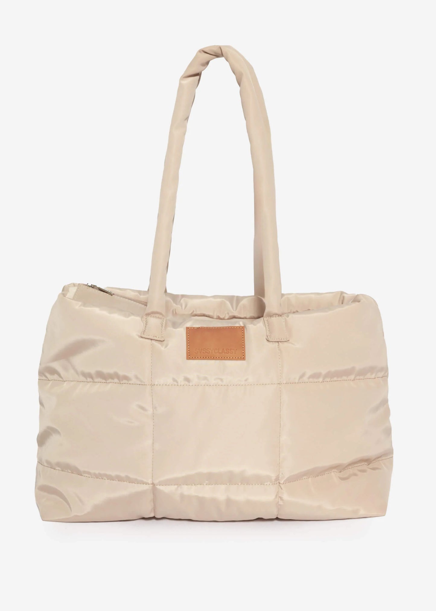 Bolso Shopper Cloud XL – Beige Black