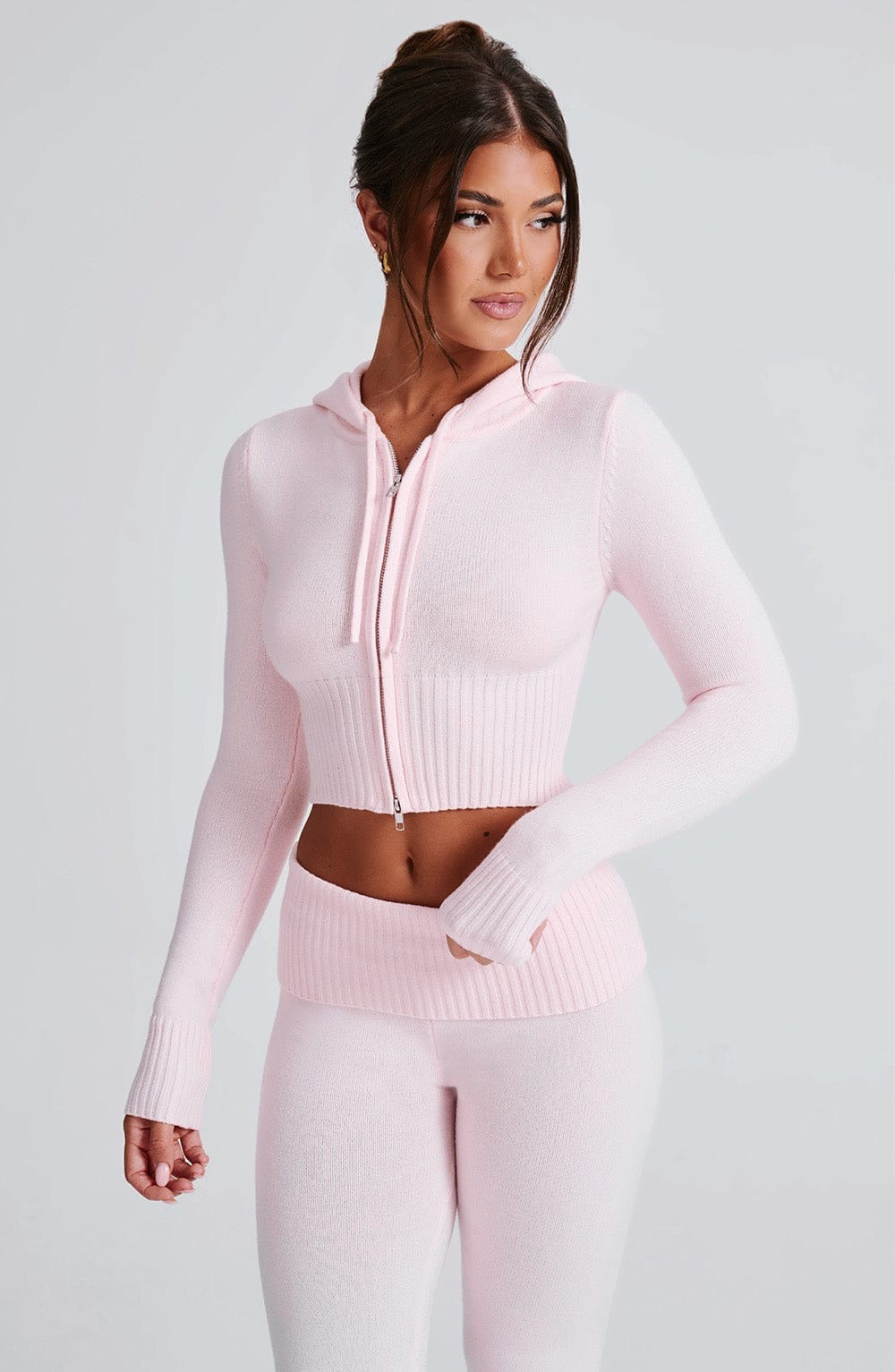 Essenzo – cojunto con capucha Opal Zip Grey