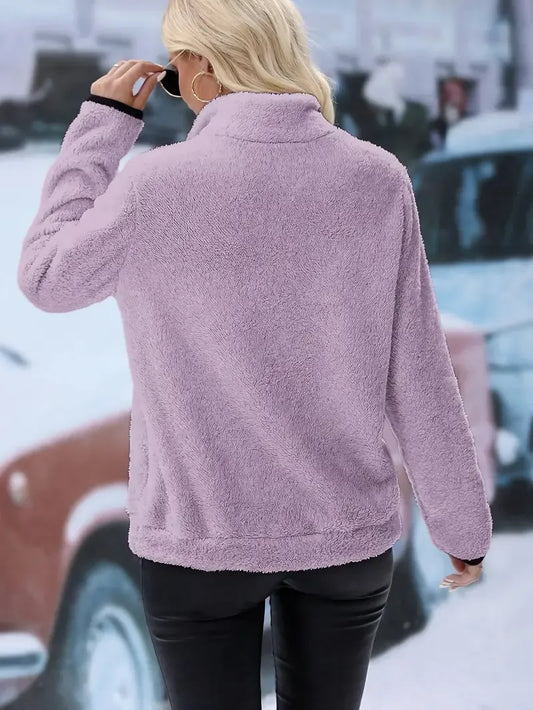 Essenzo – Sudadera con cremallera Zia Quarter Zip