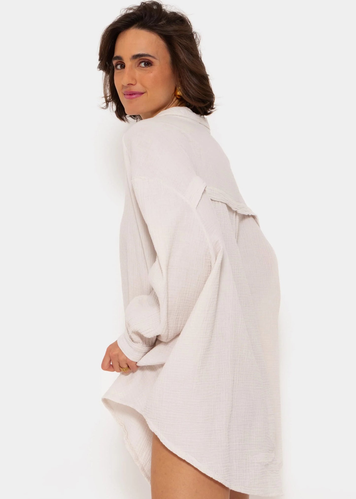 Blusa Aire Libre Oversize de Muselina Essenzo