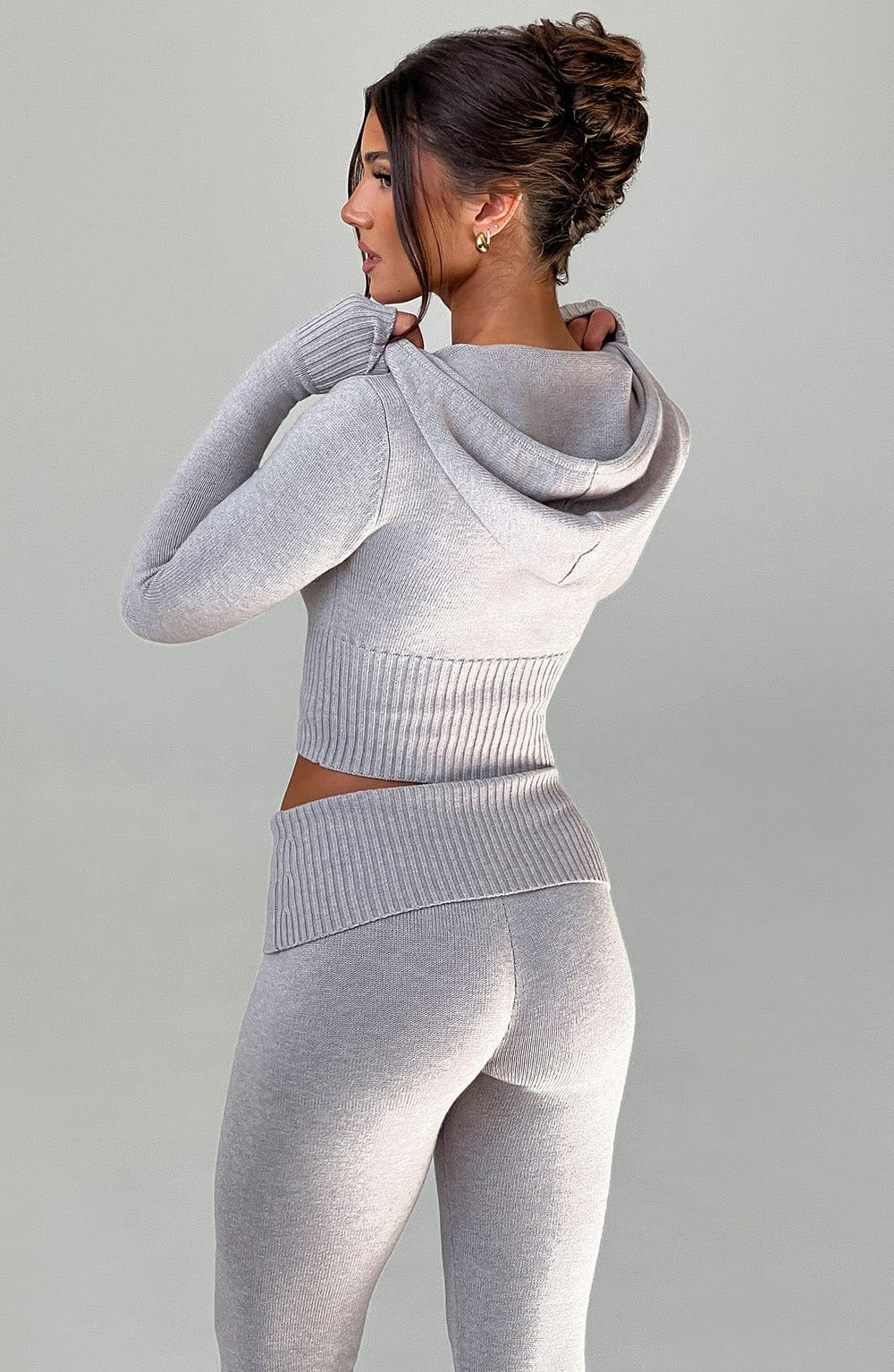 Essenzo – cojunto con capucha Opal Zip Grey
