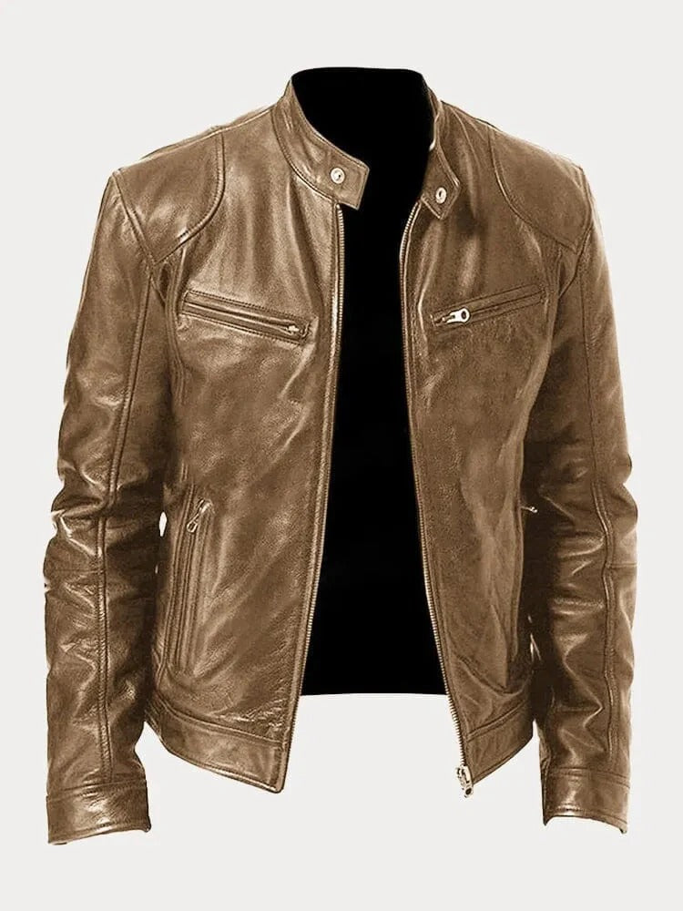 Chaqueta de cuero UrbanStoff – Exclusiva en Essenzo