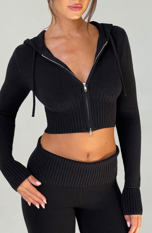 Essenzo – cojunto con capucha Opal Zip Grey