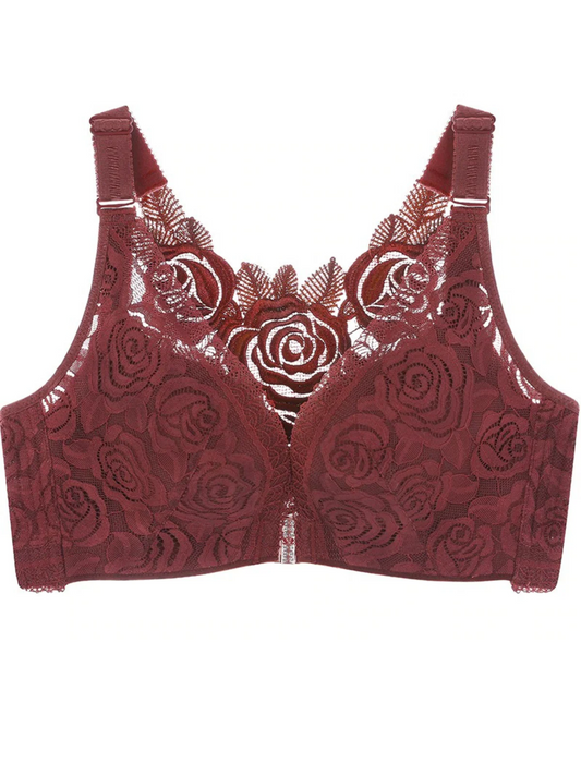 Sujetador Push-up con encaje Rose