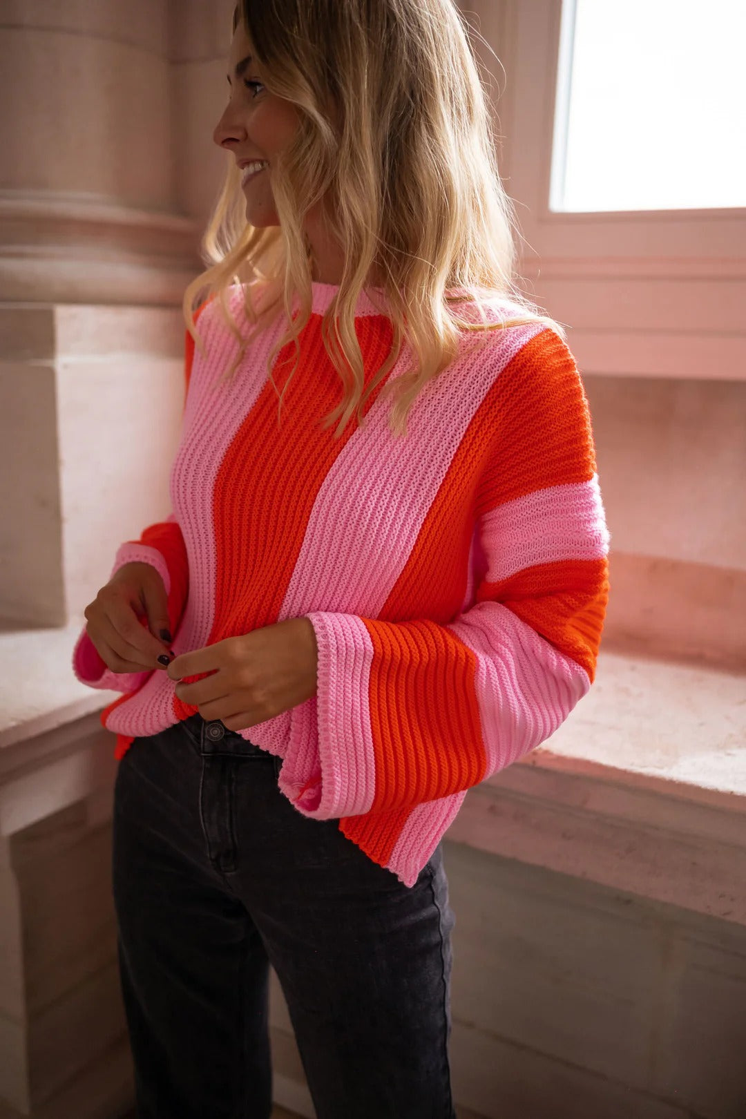Pauline™ | Suéter de Rayas de Colores