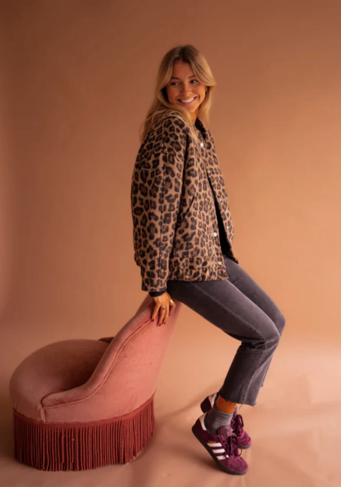 Chaqueta Bomber de Leopardo | Estilo que Impone