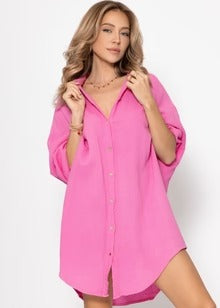 Blusa Aire Libre Oversize de Muselina Essenzo