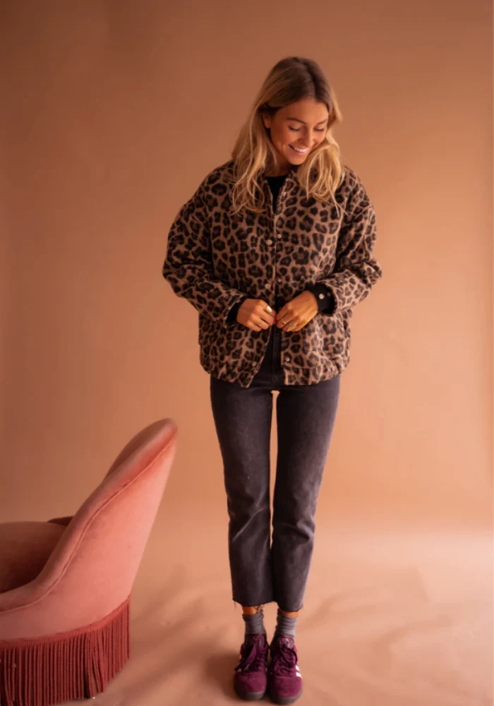 Chaqueta Bomber de Leopardo | Estilo que Impone