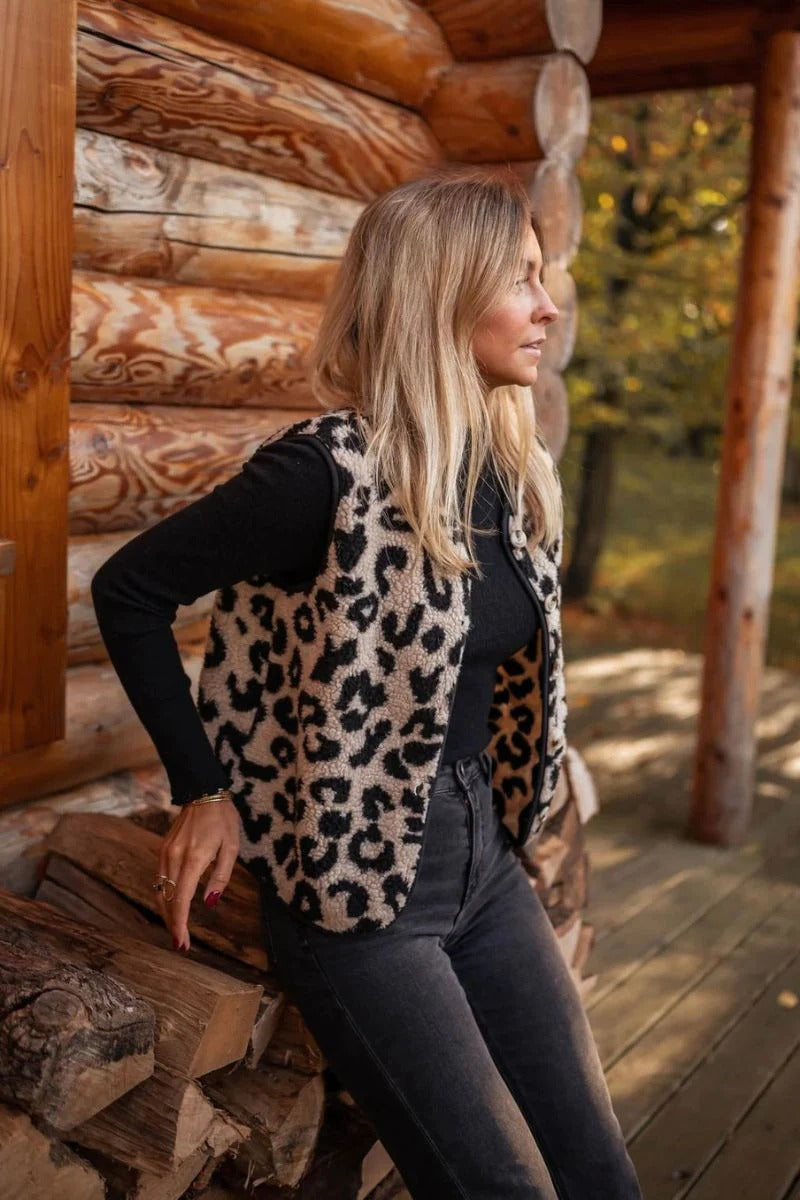Cárdigan de Leopardo | Moderno, Versátil y Con Estilo