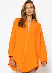 Blusa Aire Libre Oversize de Muselina Essenzo