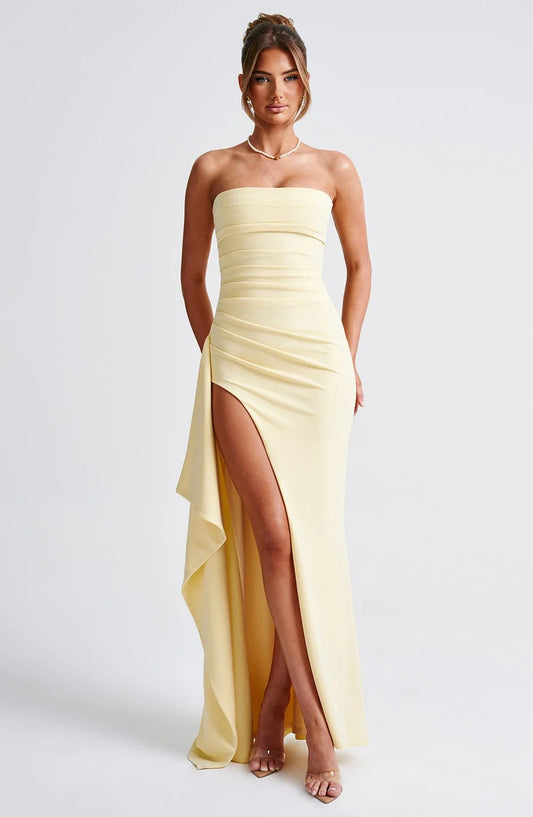 Vestido Zafira Lemon – Essenzo