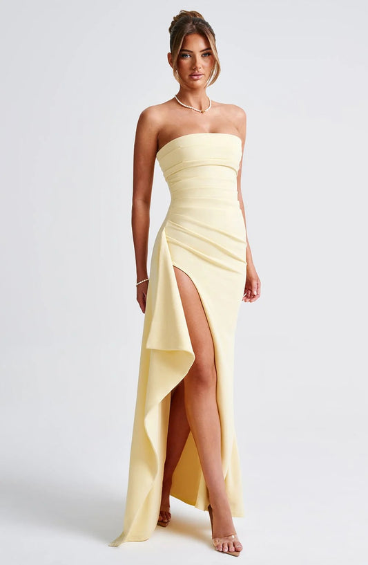 Vestido Zafira Lemon – Essenzo